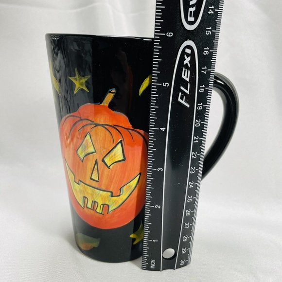 Certified International Halloween Jack-o-Lantern Coffee Mug Susan Winget 16 Oz - Picture 10 of 10